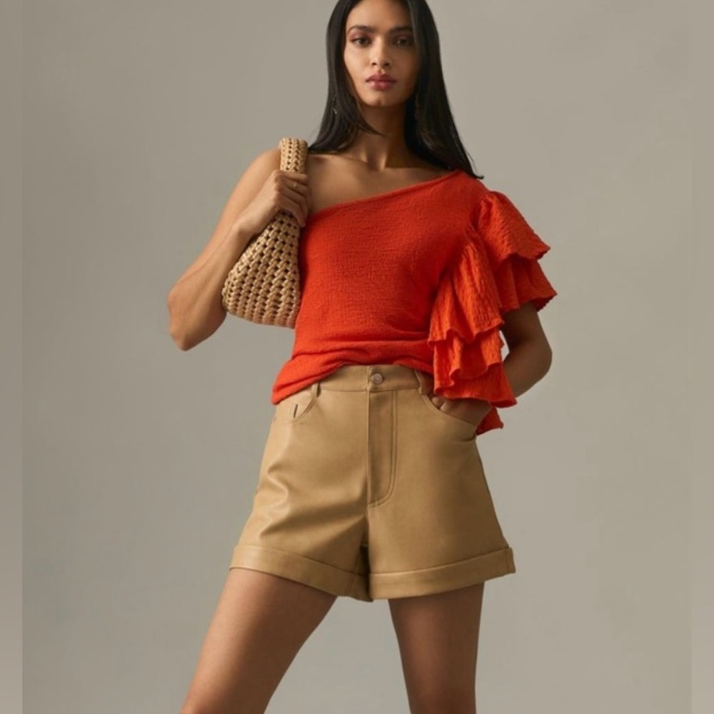 NWT Anthropologie One Shoulder Top
